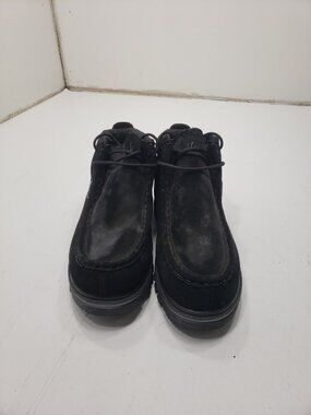 Lugz Fringe Round Toe Chukka Mens Black Casual Boots MFRGD-001 USA Size 9